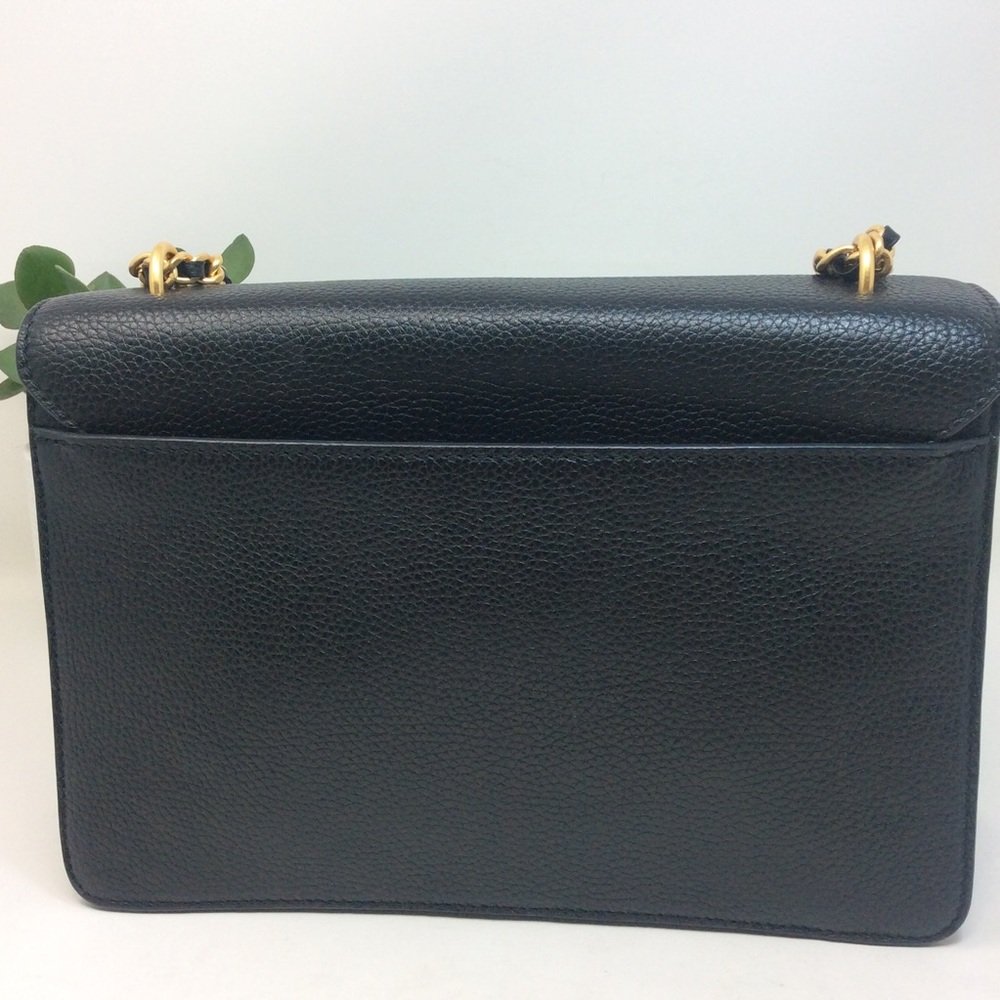 ✨Authentic Tory Burch Britten Adjustable Shoulder Bag Purse Crossbody Leather - Picture 4 of 16